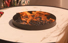 Planika_Stella_salontafel_Tuinhaard_Haard_automatisch_gashaard_bio-ethanol_buiten_Dekton_Daze_Kreta_Laurent