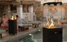 Planika_Faro-Terrashaard_Gashaard_Tuinhaard-Vuurpilaar_Terrasheater_verwarmer_Terras_Buiten