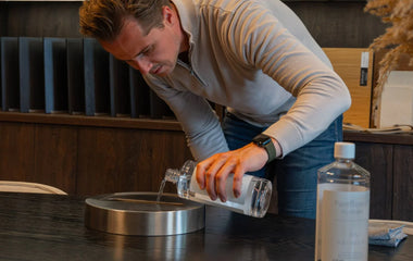 Wie befüllt man einen Bio-Ethanol Kamin?