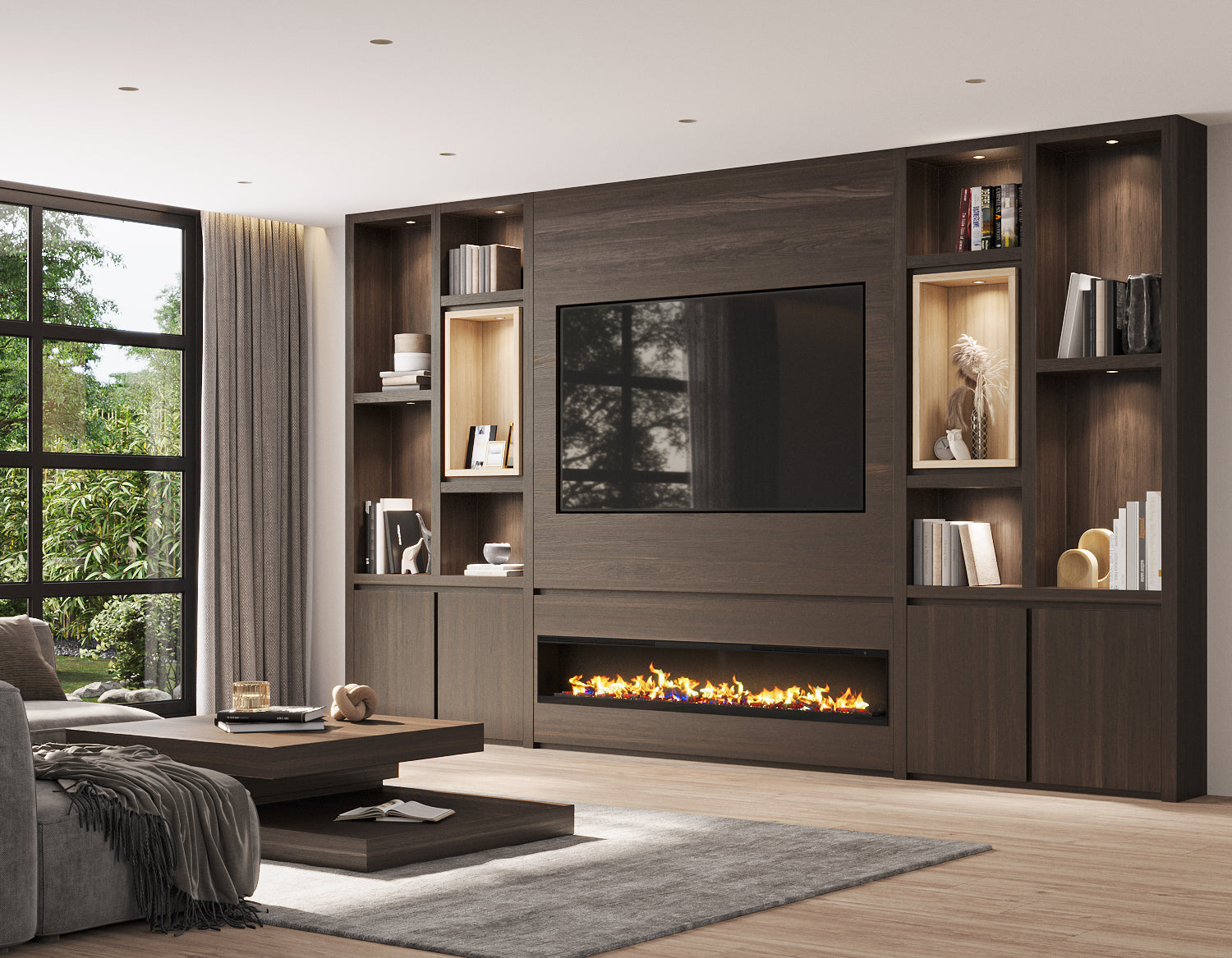 Platzsparendes Design mit Blick fürs Ambiente