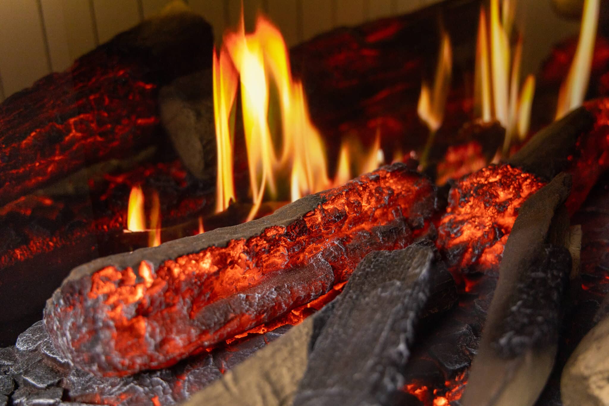 Täuschend echtes Flammenbild