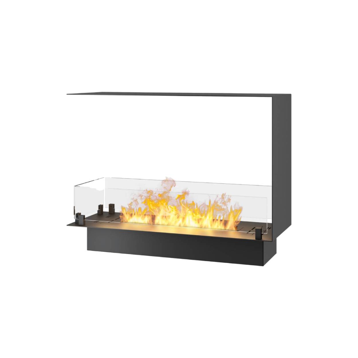 Infire_Inside_slim_Doorkijk_Front_enkelzijdig_Tunnel_Roomdivider_Bio-ethanol_manueel_handmatig