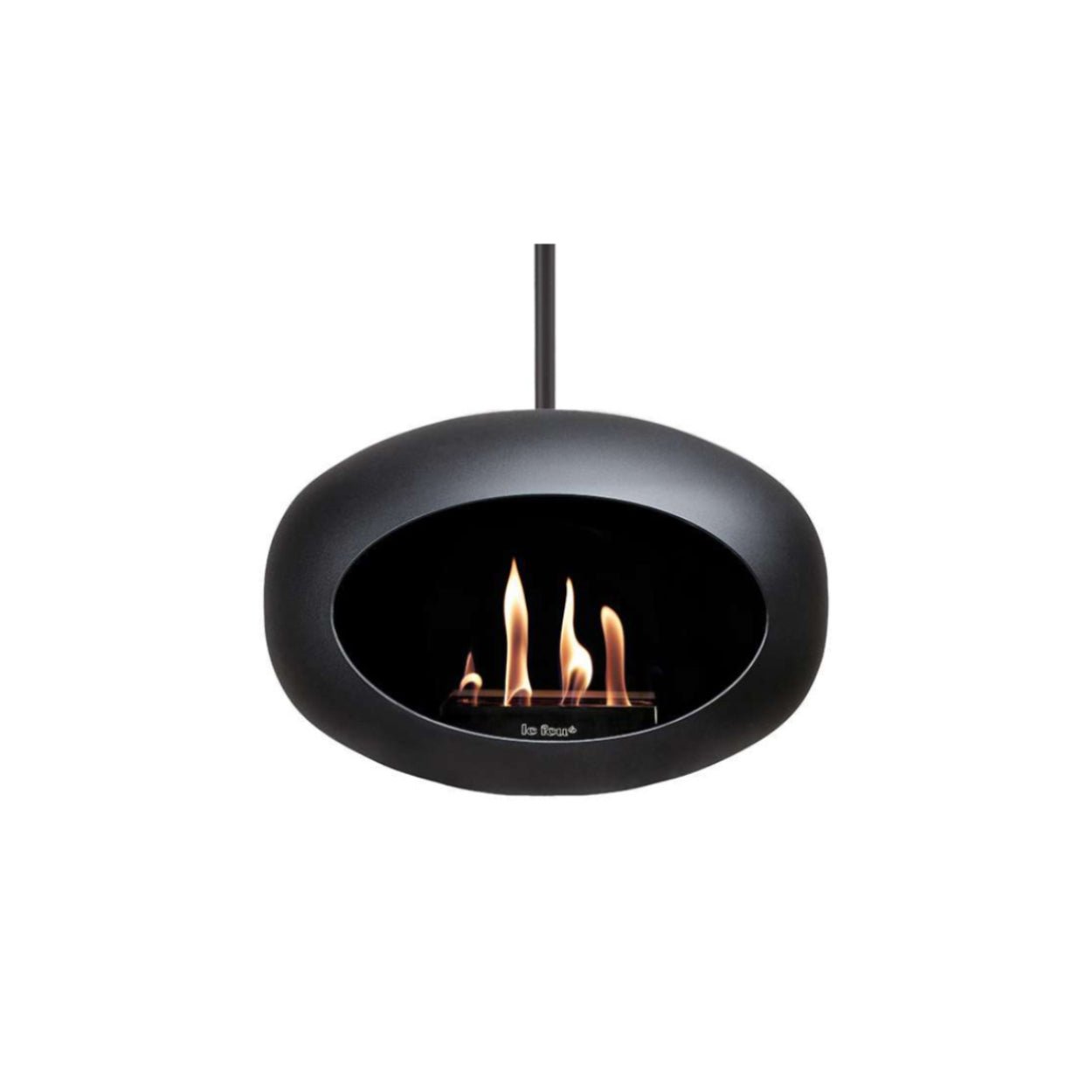 Le_Feu_Sky_plafondhaard_hanghaard_haard_bio-ethanol_handmatig_rosegold_zwart_zilver_chrome_rosegoud_nickel_wit_mocca_dome