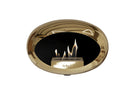 LeFeu_bio-ethanol_Wall_Dome_Rose_gold_hanghaard_wandhaard_manueel_echt_vuur_