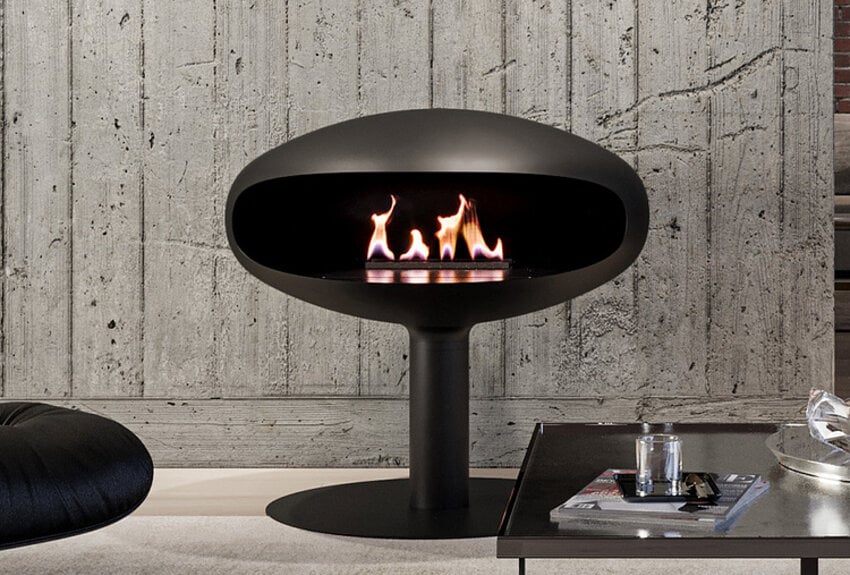 Freistehende Bioethanol-Kamine von Icon Fires