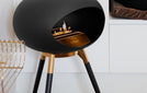 Le_Feu_Ground_Wood_High_Low_Steel_vrijstaand_bio-ethanol_haard_oak_black_white_mocca_nickel_chromed_silver_rosegold