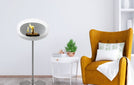 Le_Feu_Steel_High_Low_Bio-ethanol_haard_vrijstaand_dome_bowl_zwart_chromed_silver_rosegold_white_nickel_manueel_burner_design
