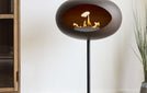 Le_Feu_Steel_High_Low_Bio-ethanol_haard_vrijstaand_dome_bowl_zwart_chromed_silver_rosegold_white_nickel_manueel_burner_design